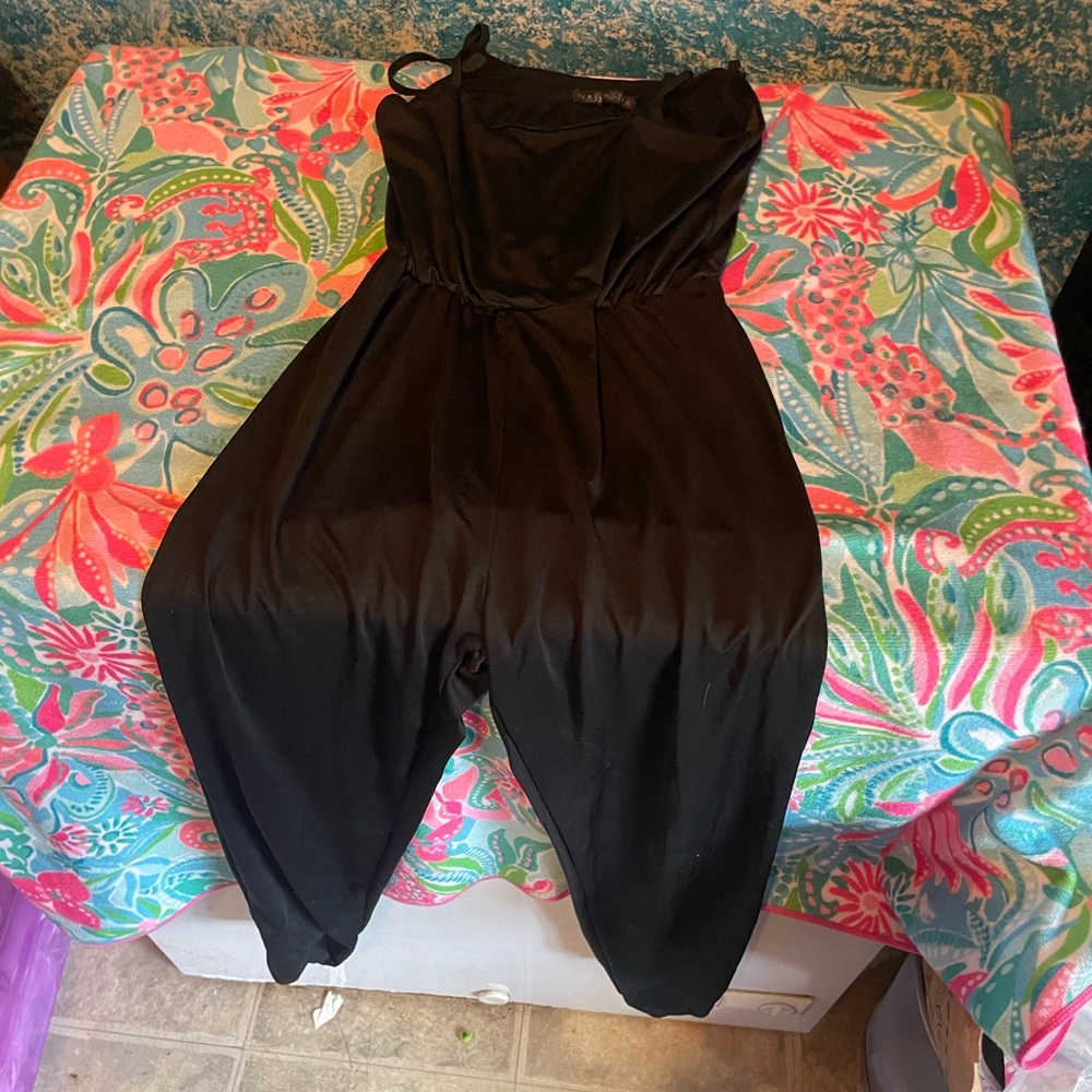 Nadasha Black Romper Size Small